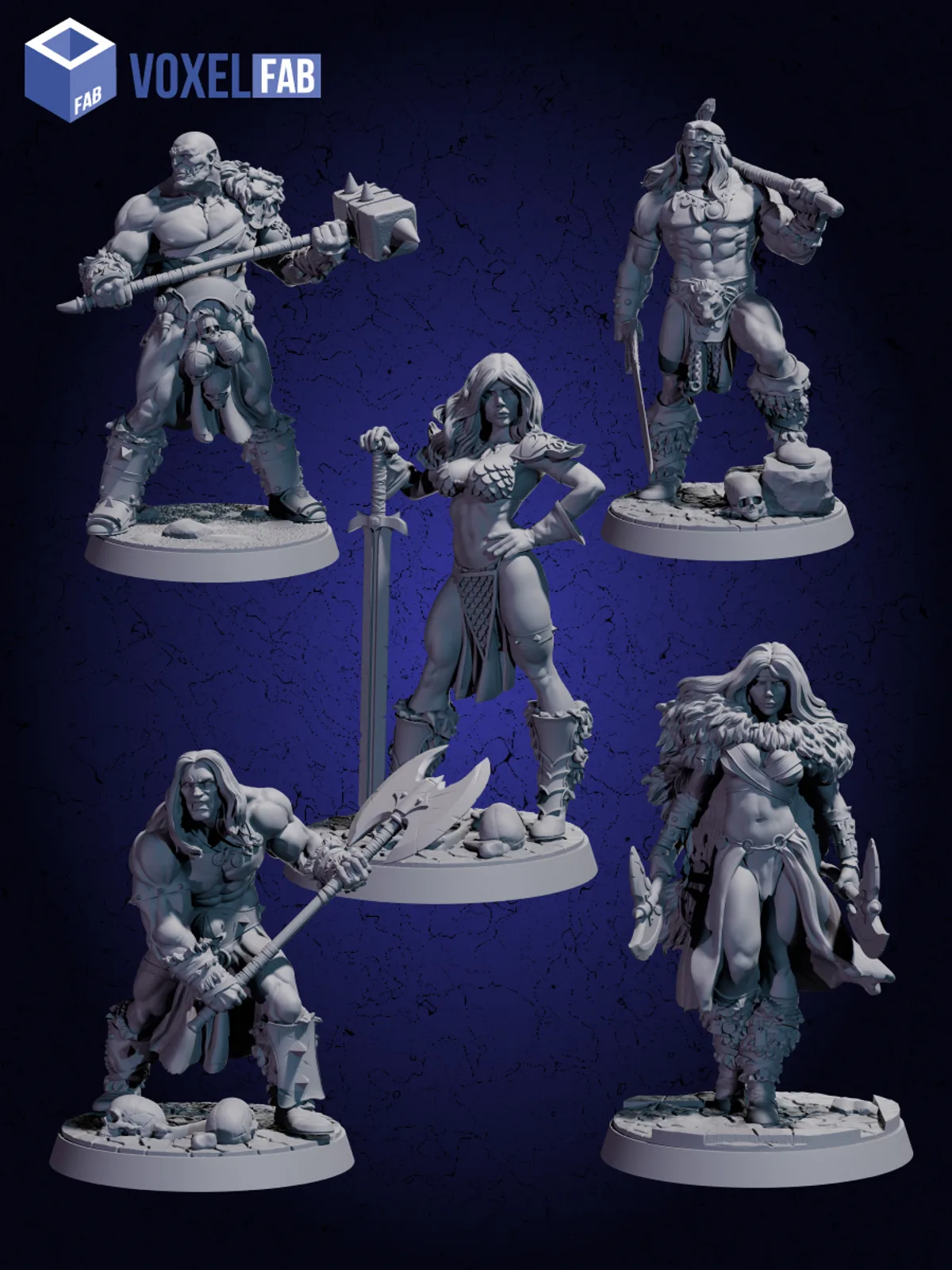 Стражи Древних Земель Набор для настольных игр ДнД (DnD),Pathfinder, НРИ. Масштаб 32 мм (1:56). Миниатюр — фото 7