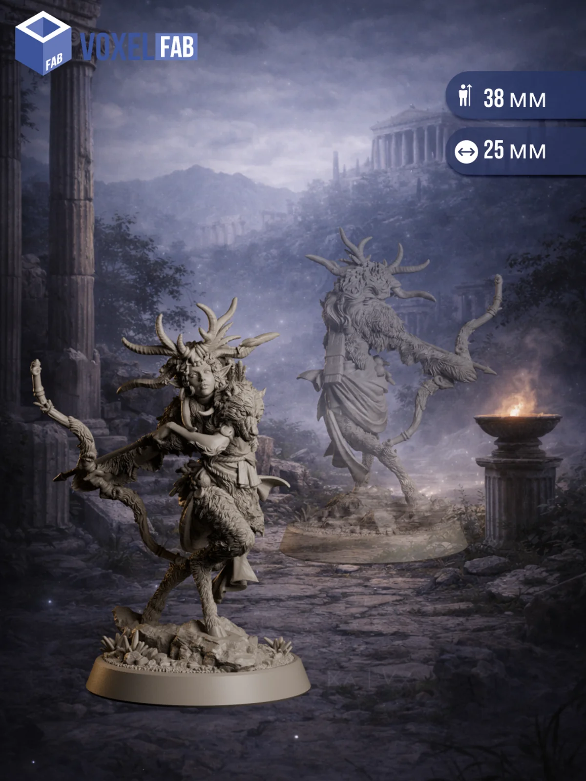 Легенды Олимпа, Набор миниатюр Днд DnD, 6шт для НРИ — фото 6