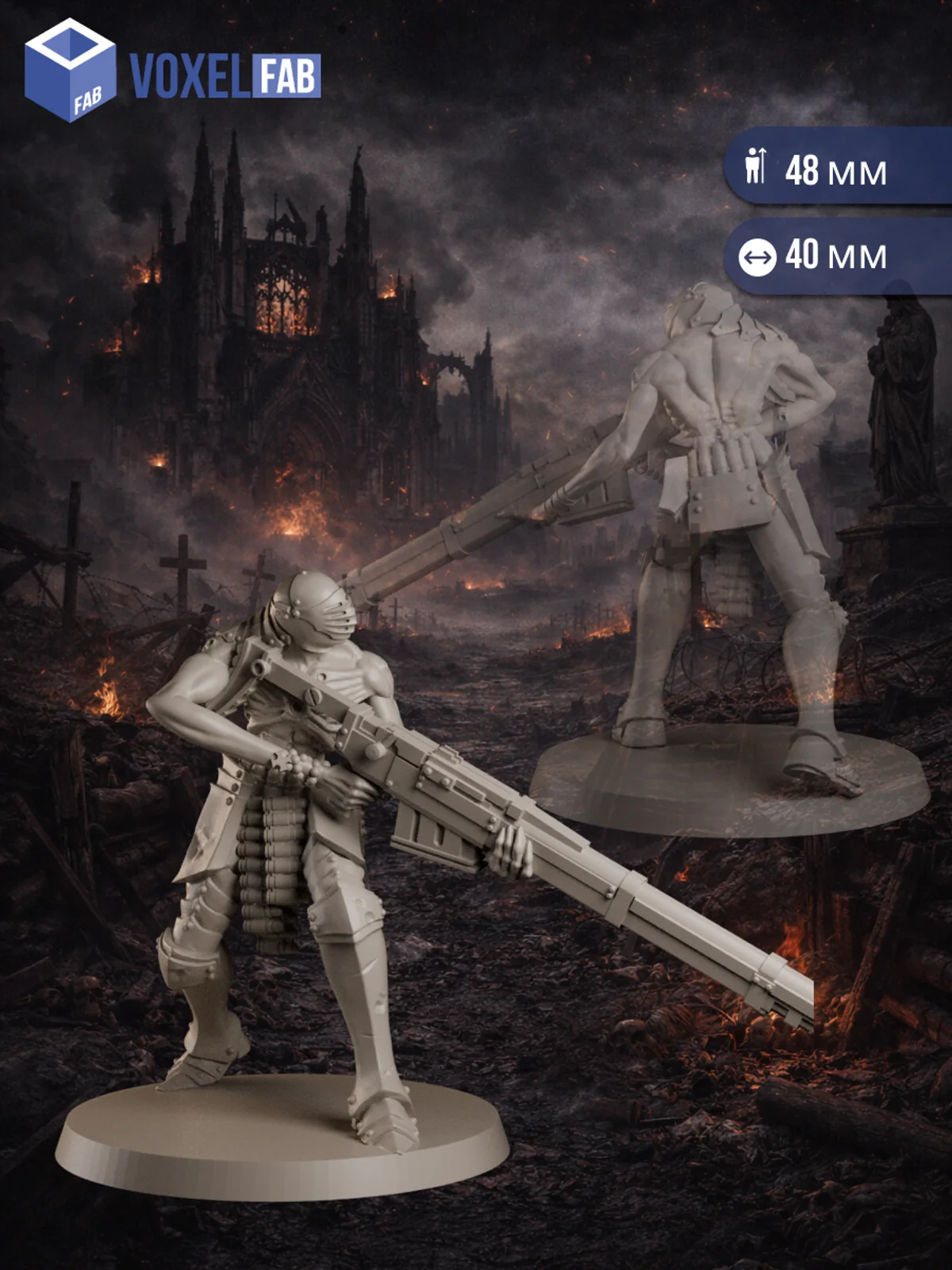 Наемники миниатюры для настольных игр РНИ, Trench Crusade — фото 2