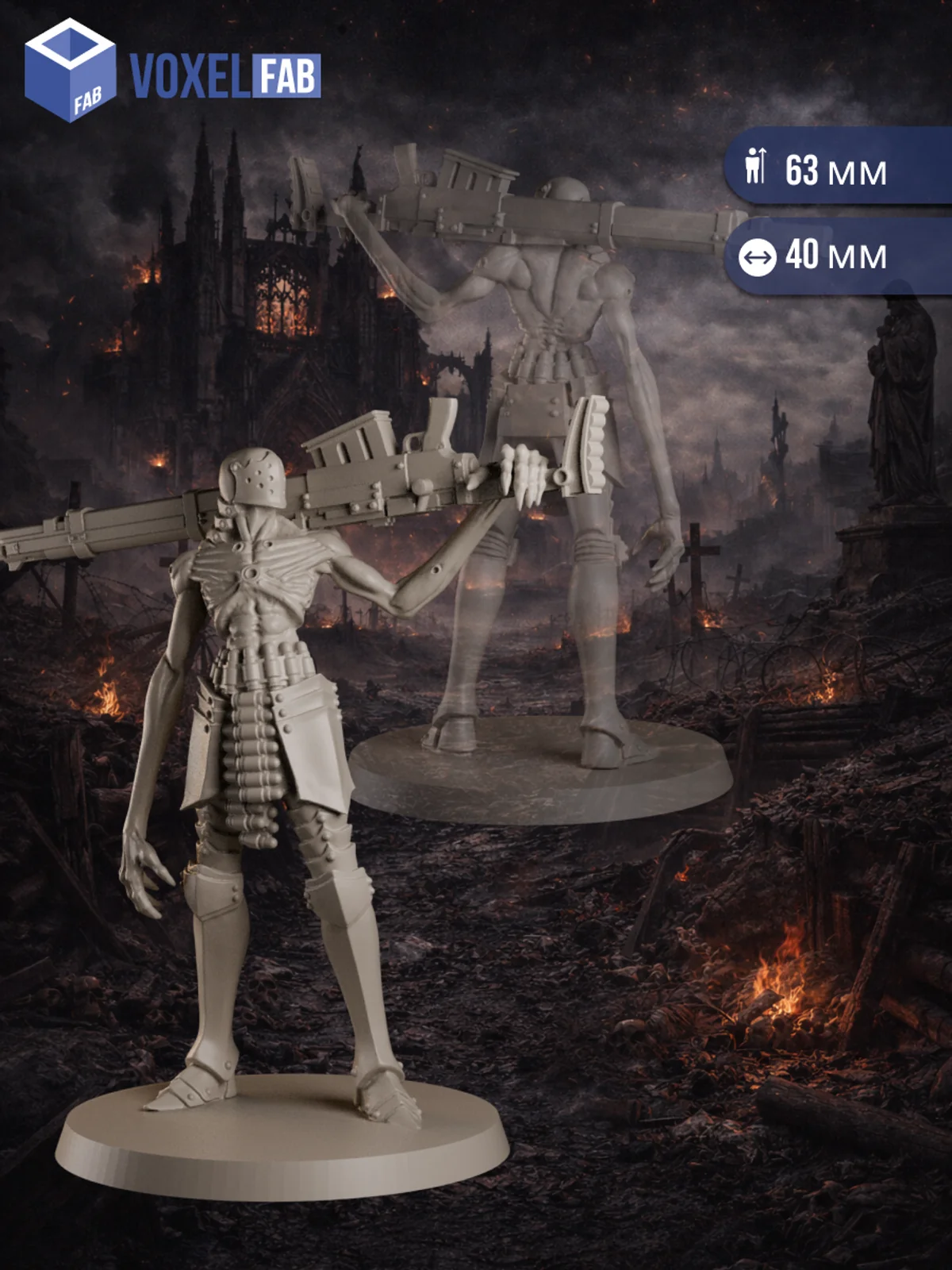 Наемники миниатюры для настольных игр РНИ, Trench Crusade — фото 4