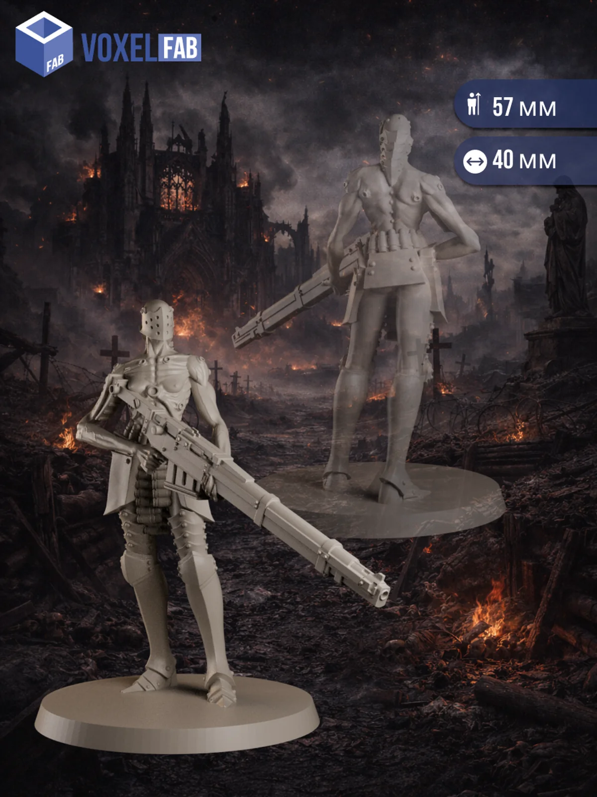 Наемники миниатюры для настольных игр РНИ, Trench Crusade — фото 7