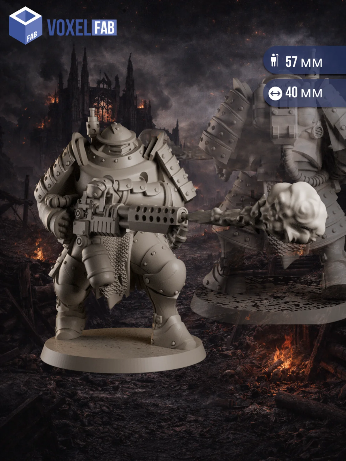 Стальные самураи Новая Антиохия миниатюры для настольных игр РНИ, Trench Crusade — фото 3